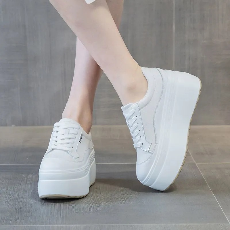 8 ซม.ใหม่ผ้าใบของแท้หนังผู้หญิ - Wedge Espadrille Women บทวิจารณ์และราคา