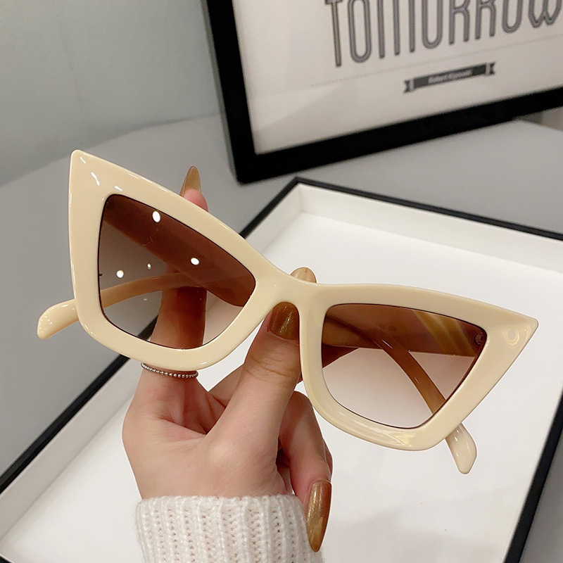 แว่นกันแดดทรงสี่เหลี่ยมวินเทจก - Sunglasses Cat Eye บทวิจารณ์และราคา