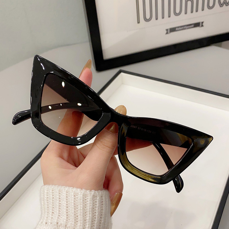แว่นกันแดดทรงสี่เหลี่ยมวินเทจก - Sunglasses Cat Eye บทวิจารณ์และราคา
