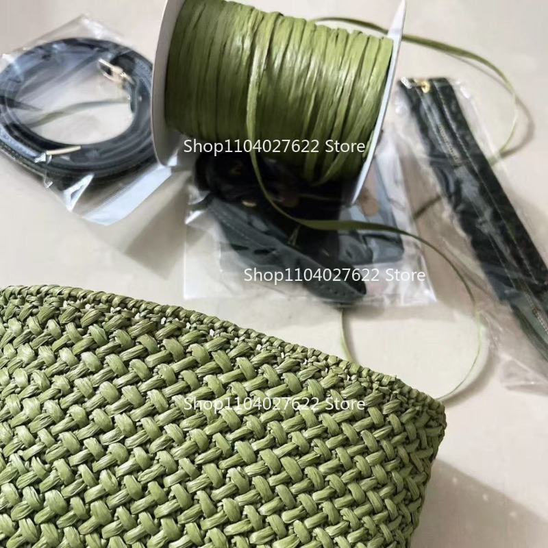 ไหมราฟเฟียแบบด้าน 120 กรัม/ม้ว - Crochet Bag Raffia บทวิจารณ์และราคา