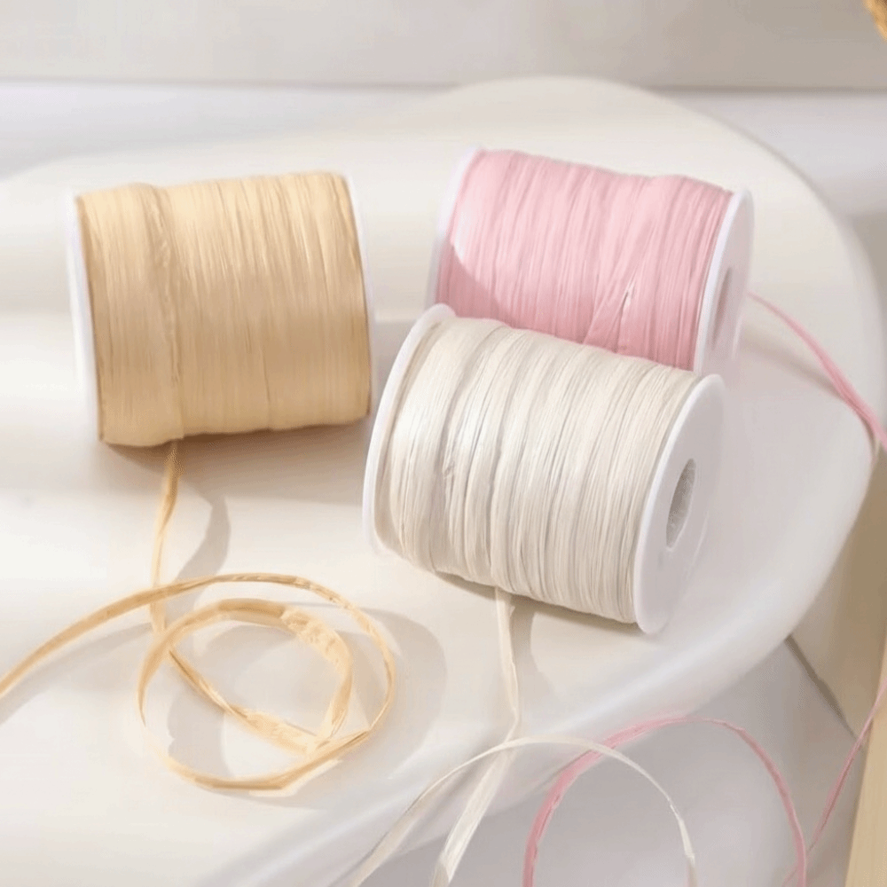 ไหมราฟเฟียคุณภาพพรีเมียม 120 เ - Crochet Bag Raffia บทวิจารณ์และราคา