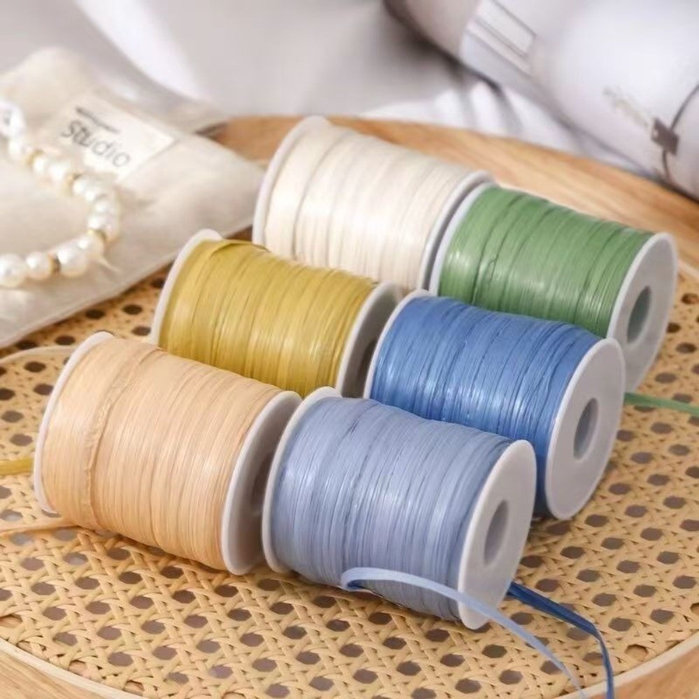 ไหมราฟเฟียคุณภาพพรีเมียม 120 เ - Crochet Bag Raffia บทวิจารณ์และราคา