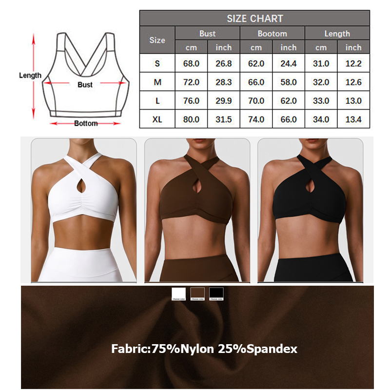 ชุดชั้นในกีฬาผู้หญิงแบบนุ่ม สี - Crop Top Crochet บทวิจารณ์และราคา