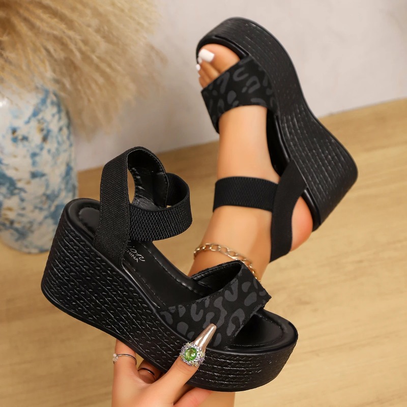 รองเท้าแตะส้นตึกสำหรับผู้หญิง  - Wedge Espadrille Women บทวิจารณ์และราคา