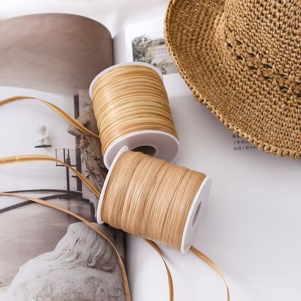 ไหมราฟเฟียคุณภาพพรีเมียม 120 เ - Crochet Bag Raffia บทวิจารณ์และราคา
