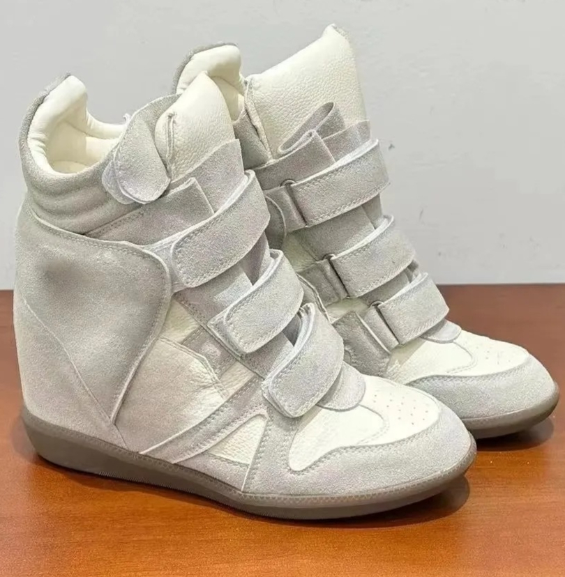 รองเท้าผ้าใบหุ้มข้อส้นลิ่มซ่อน - Wedge Espadrille Women บทวิจารณ์และราคา